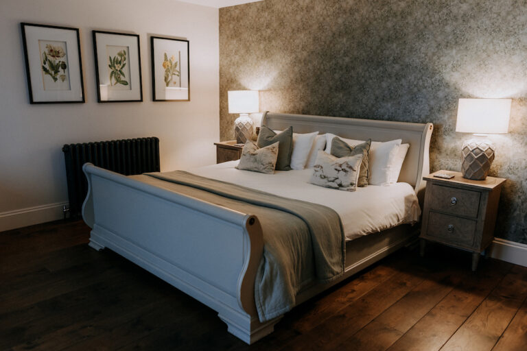 A beautiful B&B room at The Ferry House in Kent